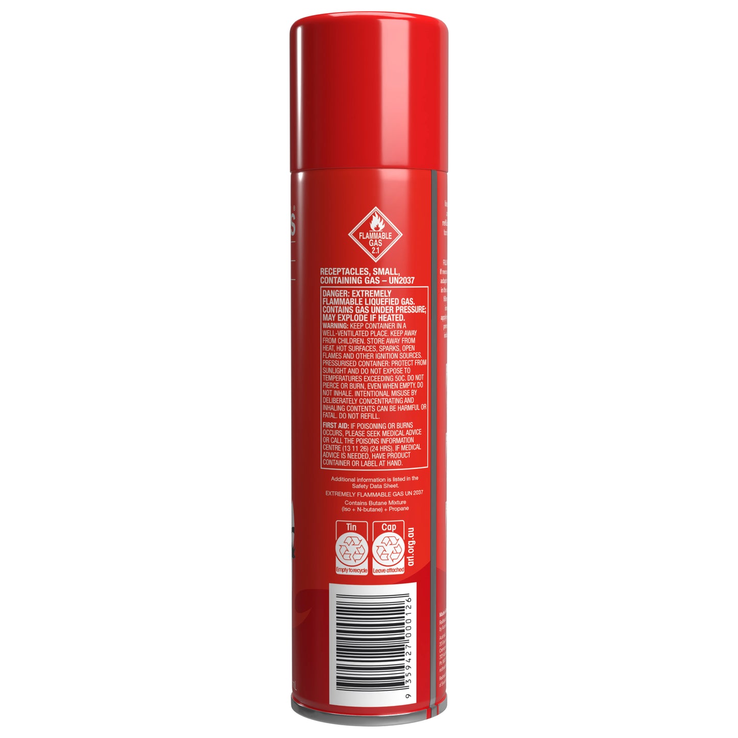 Redheads® Butane Gas Refill