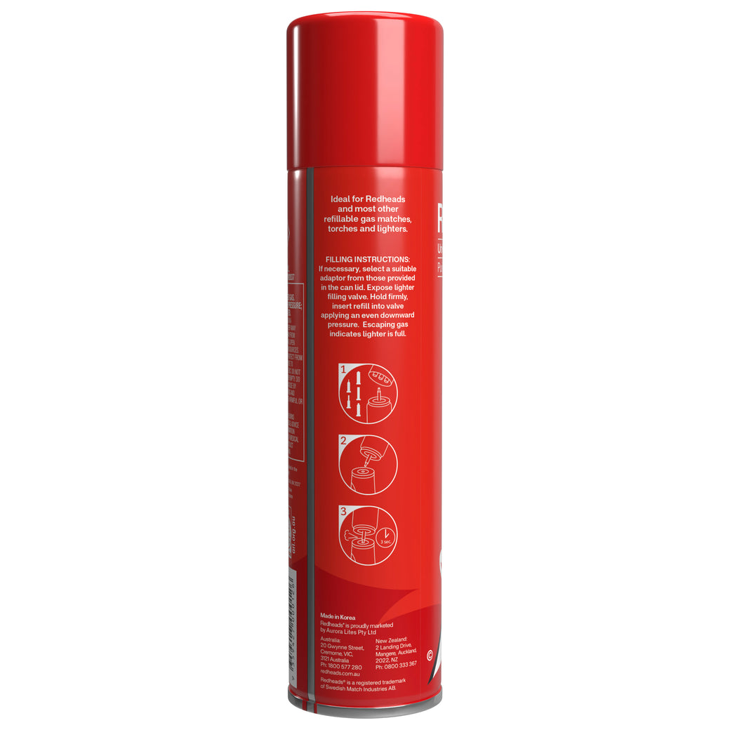 Redheads® Butane Gas Refill