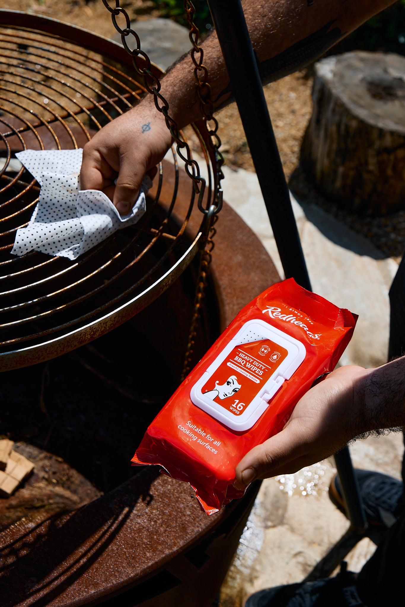 Redheads® BBQ Heavy Duty Wipes