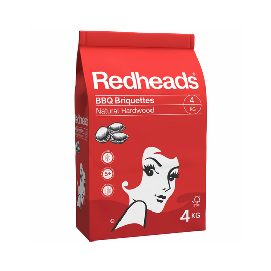 Redheads BBQ Briquettes 4kg