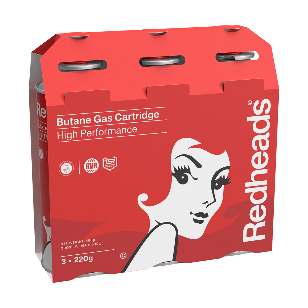 Redheads® Butane Gas Cartridges