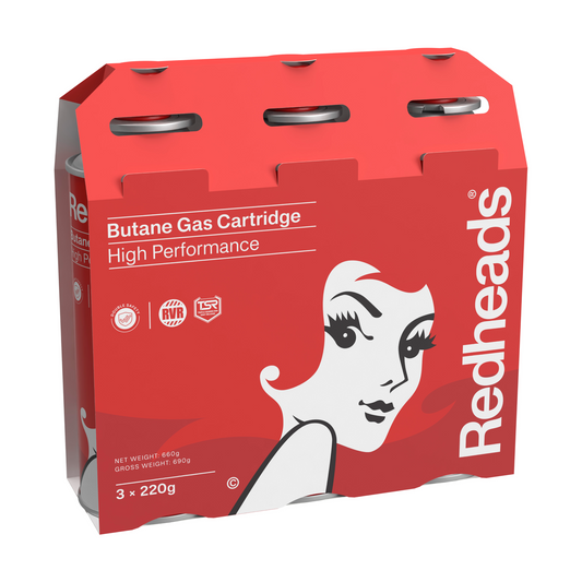 Redheads® Butane Gas Cartridges