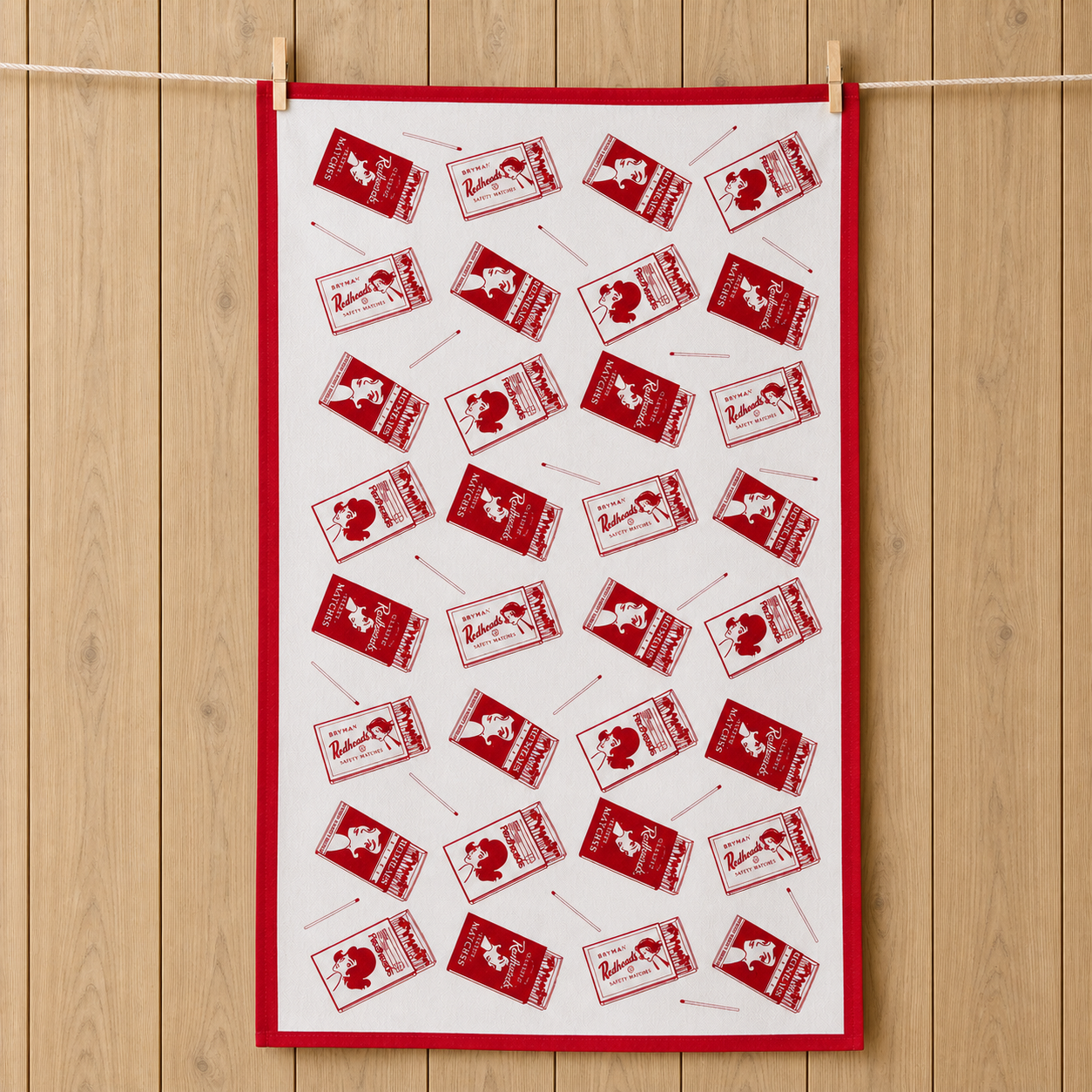 Redheads Tea Towel