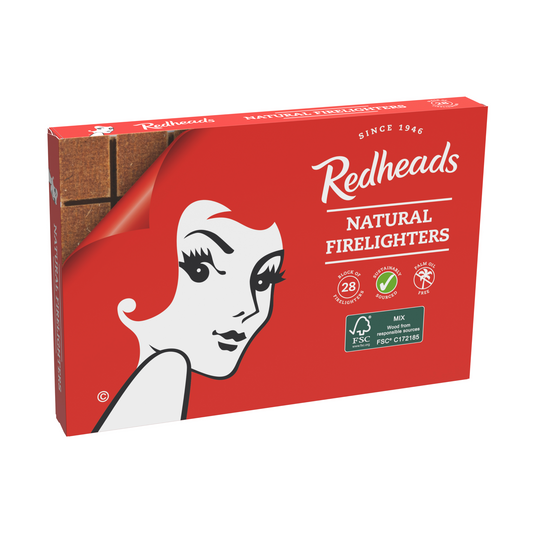 Redheads® Natural Block Firelighters