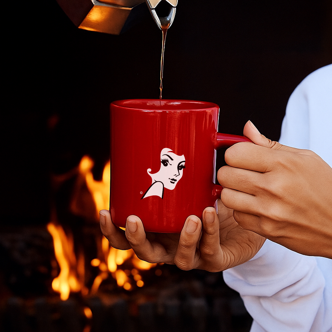 Redheads® Diner Mug Red