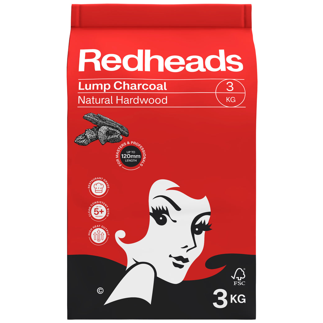 Redheads Lump Charcoal 3kg