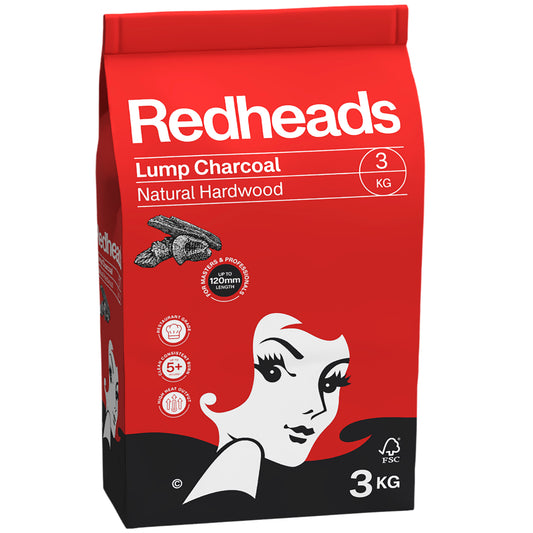 Redheads® Lump Charcoal 3kg