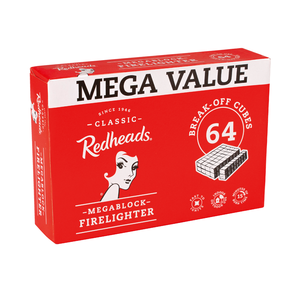 Redheads® Classic Block Firelighters