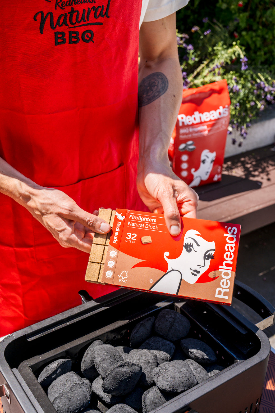 Redheads® Natural Block Firelighters