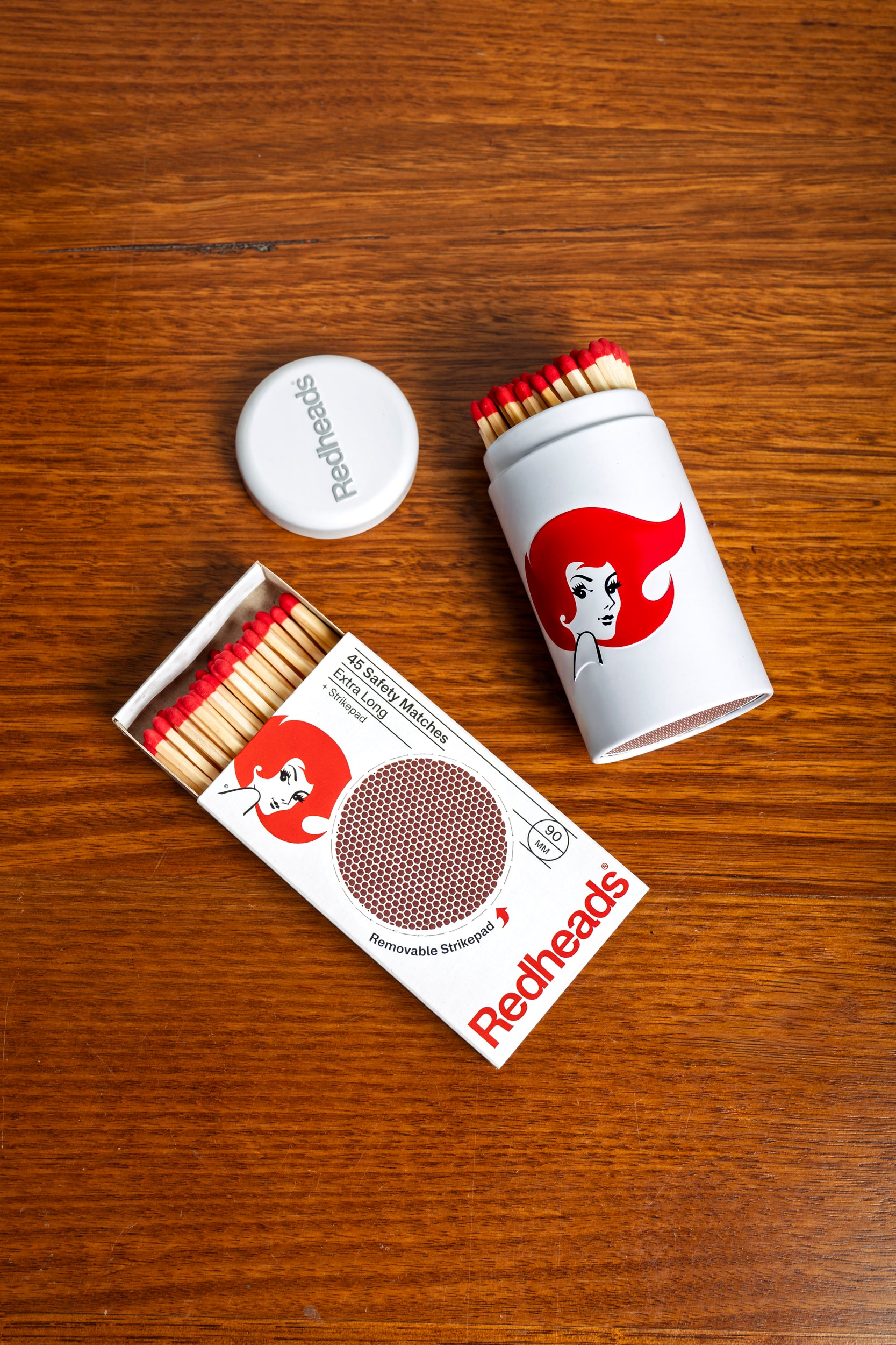 Redheads Match Tin, Refillable Metal Tin – Redheads Australia
