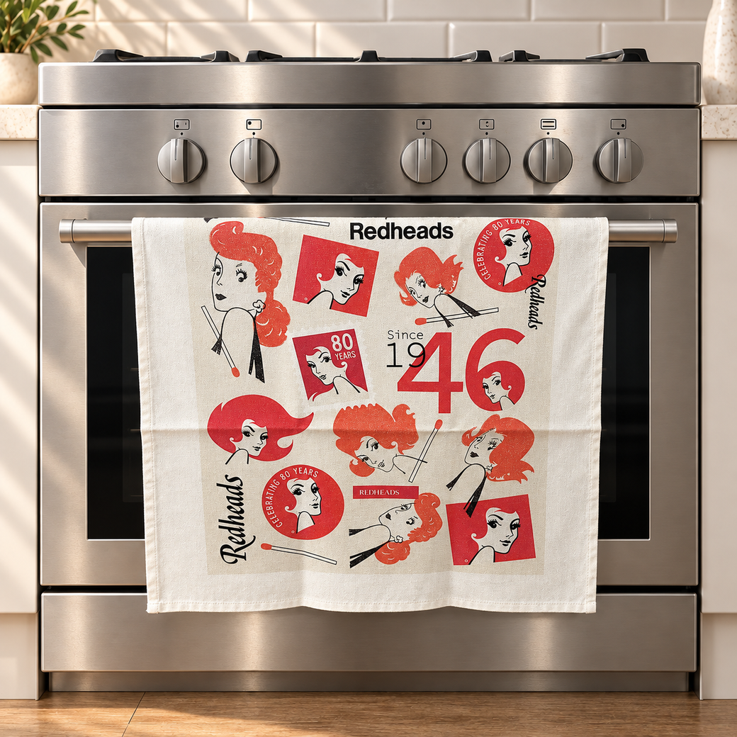 Redheads Tea Towel Since 1946