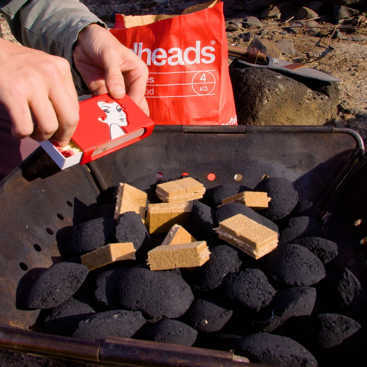 Redheads Natural Block Firelighters