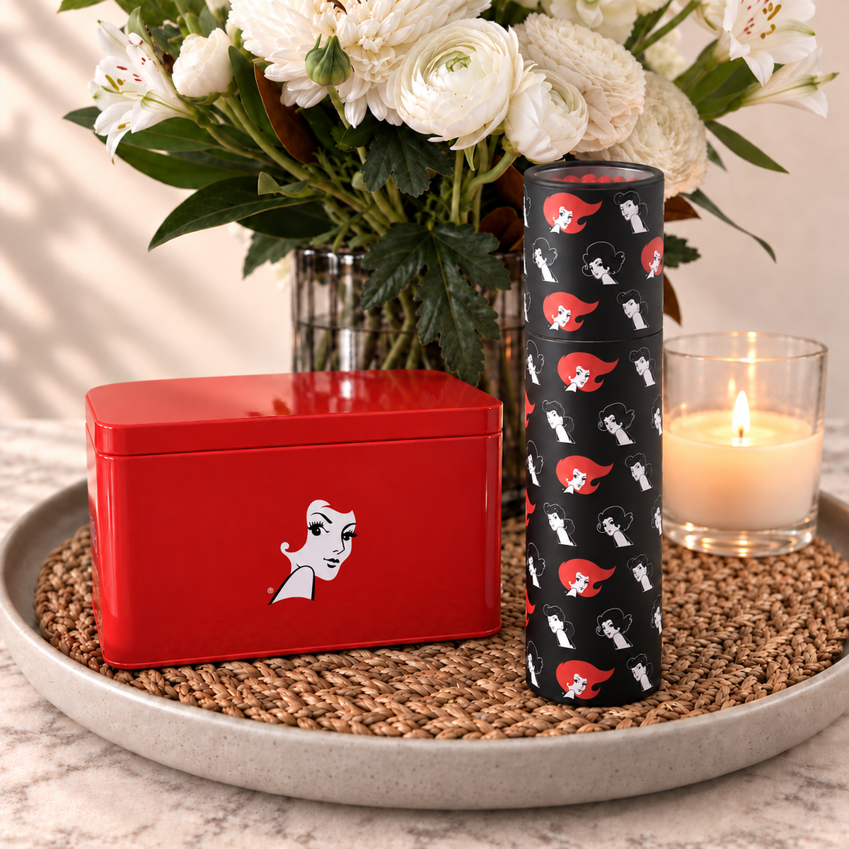 Redheads Classic Tin Red