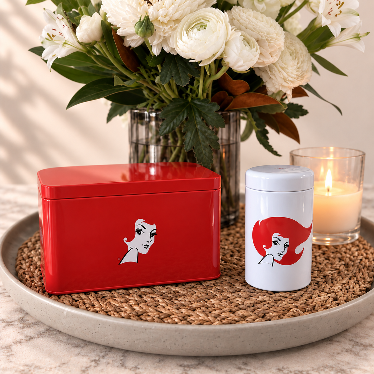 Redheads Classic Tin Red